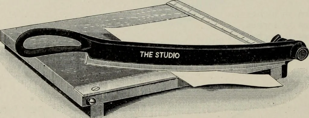 An illustration from Desk book of type specimens, borders, ornaments, brass rules and cuts : catalogue of printing machinery and printers' supplies, 1900, leaf 1073