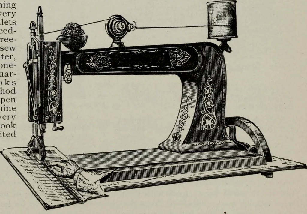 An illustration from Desk book of type specimens, borders, ornaments, brass rules and cuts : catalogue of printing machinery and printers' supplies, 1900, leaf 1078