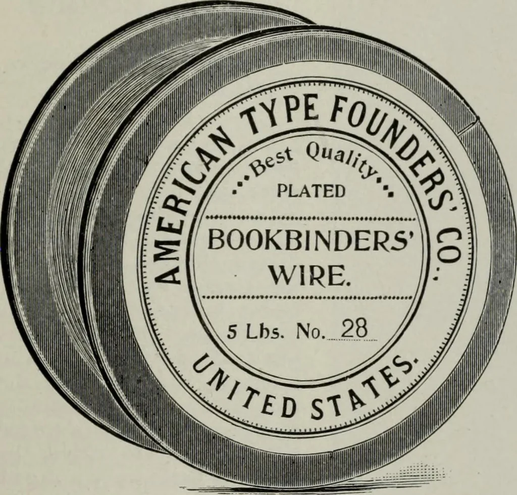 An illustration from Desk book of type specimens, borders, ornaments, brass rules and cuts : catalogue of printing machinery and printers' supplies, 1900, leaf 1082