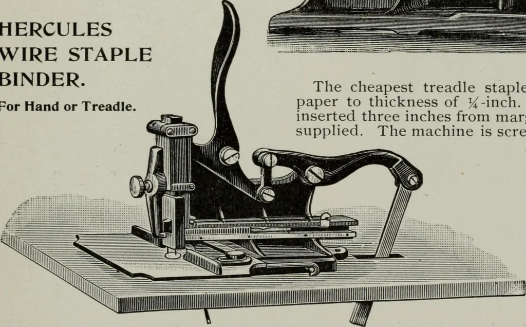 An illustration from Desk book of type specimens, borders, ornaments, brass rules and cuts : catalogue of printing machinery and printers' supplies, 1900, leaf 1086