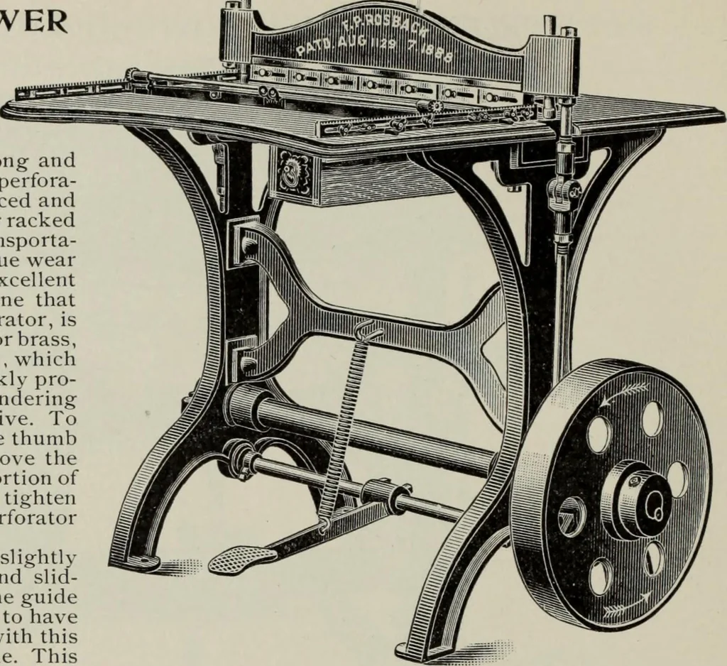 An illustration from Desk book of type specimens, borders, ornaments, brass rules and cuts : catalogue of printing machinery and printers' supplies, 1900, leaf 1099