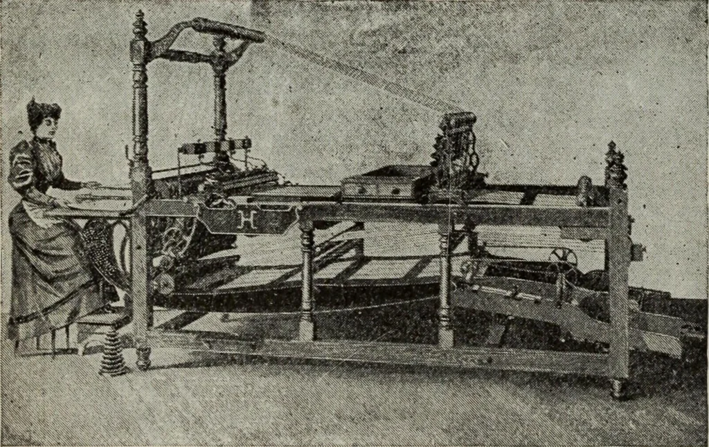 An illustration from Desk book of type specimens, borders, ornaments, brass rules and cuts : catalogue of printing machinery and printers' supplies, 1900, leaf 1103
