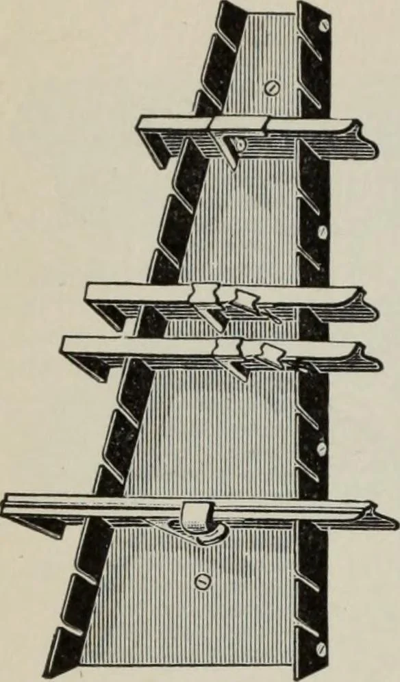 An illustration from Desk book of type specimens, borders, ornaments, brass rules and cuts : catalogue of printing machinery and printers' supplies, 1900, leaf 1115