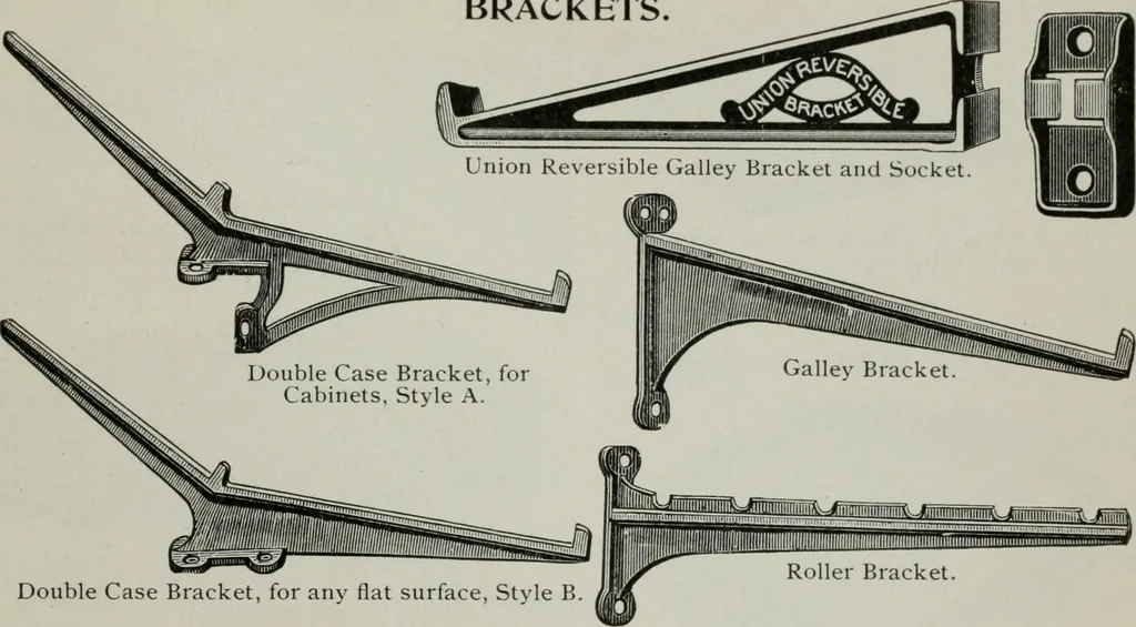 An illustration from Desk book of type specimens, borders, ornaments, brass rules and cuts : catalogue of printing machinery and printers' supplies, 1900, leaf 1116