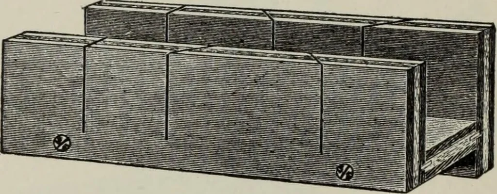 An illustration from Desk book of type specimens, borders, ornaments, brass rules and cuts : catalogue of printing machinery and printers' supplies, 1900, leaf 1117