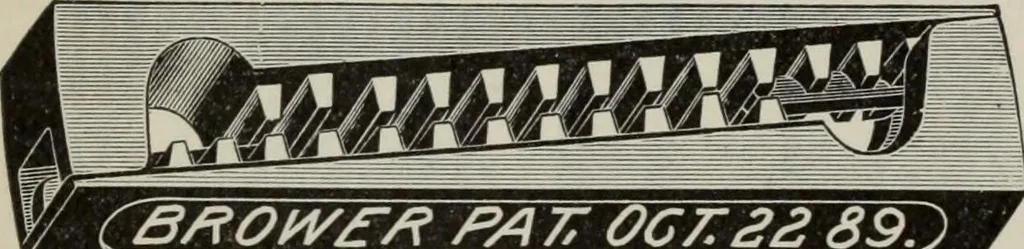 An illustration from Desk book of type specimens, borders, ornaments, brass rules and cuts : catalogue of printing machinery and printers' supplies, 1900, leaf 1121