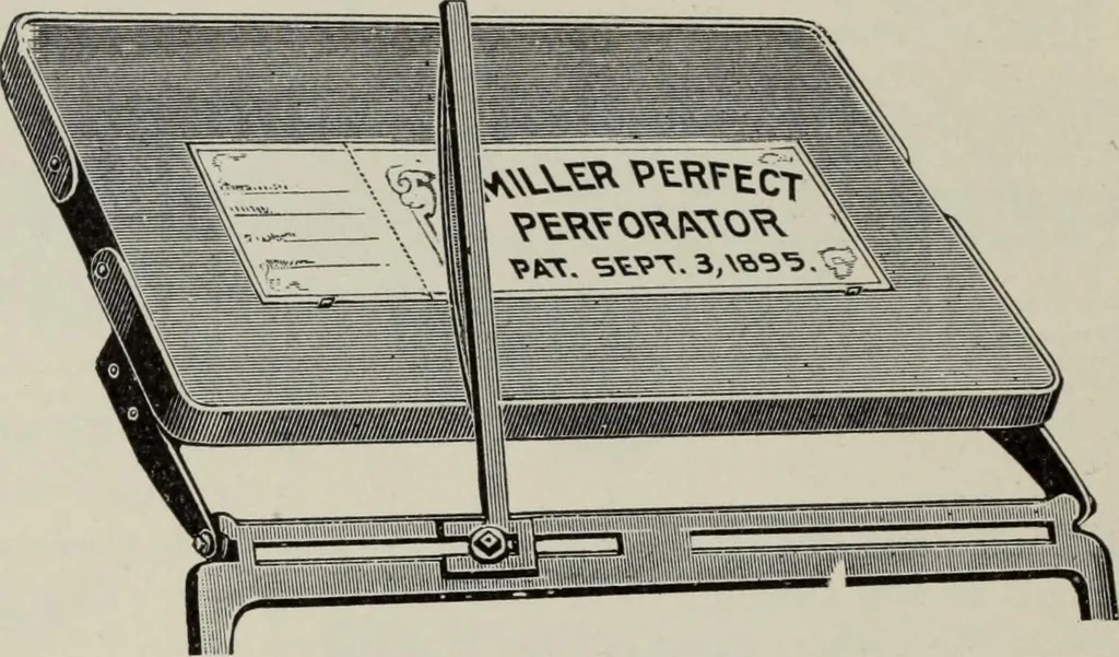 An illustration from Desk book of type specimens, borders, ornaments, brass rules and cuts : catalogue of printing machinery and printers' supplies, 1900, leaf 1125