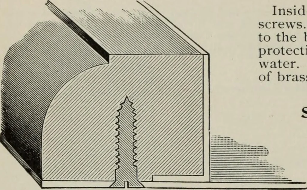 An illustration from Desk book of type specimens, borders, ornaments, brass rules and cuts : catalogue of printing machinery and printers' supplies, 1900, leaf 1129