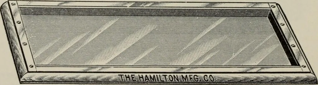 An illustration from Desk book of type specimens, borders, ornaments, brass rules and cuts : catalogue of printing machinery and printers' supplies, 1900, leaf 1129