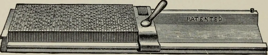 An illustration from Desk book of type specimens, borders, ornaments, brass rules and cuts : catalogue of printing machinery and printers' supplies, 1900, leaf 1131