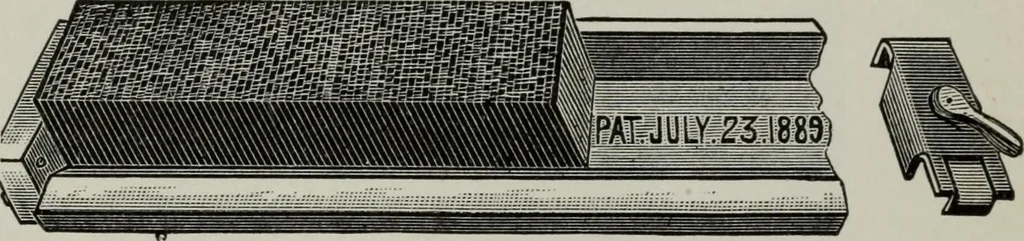 An illustration from Desk book of type specimens, borders, ornaments, brass rules and cuts : catalogue of printing machinery and printers' supplies, 1900, leaf 1132