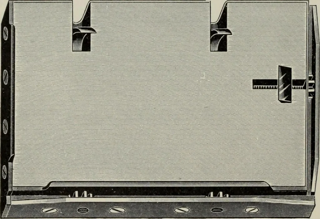 An illustration from Desk book of type specimens, borders, ornaments, brass rules and cuts : catalogue of printing machinery and printers' supplies, 1900, leaf 1133