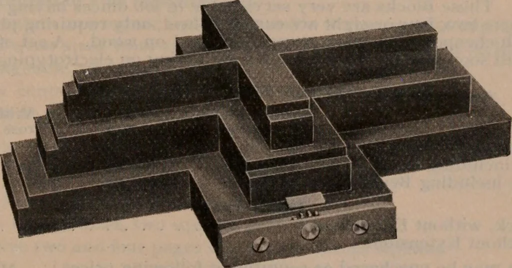 An illustration from Desk book of type specimens, borders, ornaments, brass rules and cuts : catalogue of printing machinery and printers' supplies, 1900, leaf 1138