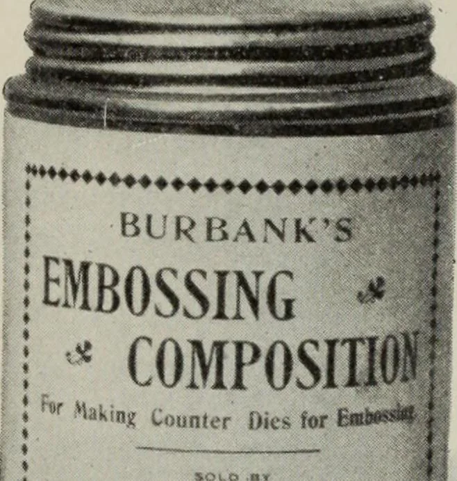 An illustration from Desk book of type specimens, borders, ornaments, brass rules and cuts : catalogue of printing machinery and printers' supplies, 1900, leaf 1153