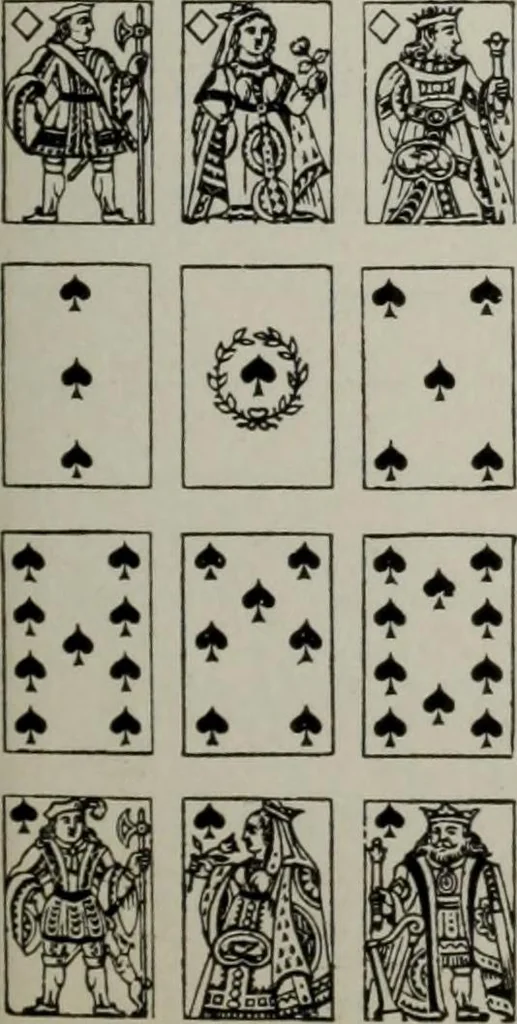 An illustration from Desk book of type specimens, borders, ornaments, brass rules and cuts : catalogue of printing machinery and printers' supplies, 1900, leaf 751