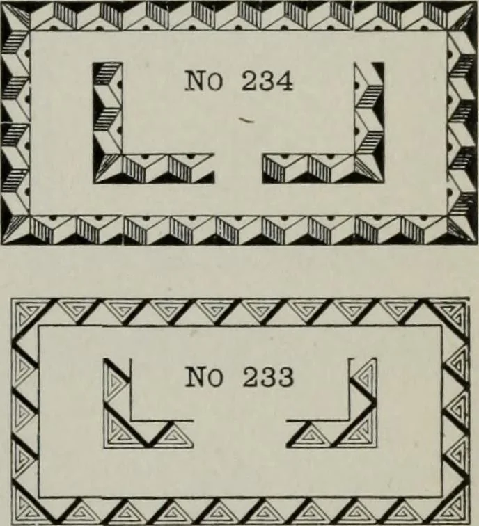 An illustration from Desk book of type specimens, borders, ornaments, brass rules and cuts : catalogue of printing machinery and printers' supplies, 1900, leaf 759
