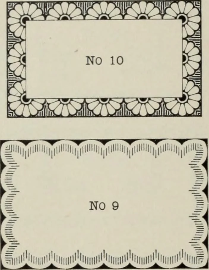 An illustration from Desk book of type specimens, borders, ornaments, brass rules and cuts : catalogue of printing machinery and printers' supplies, 1900, leaf 760