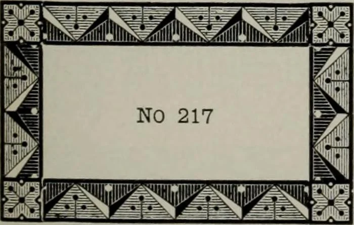 An illustration from Desk book of type specimens, borders, ornaments, brass rules and cuts : catalogue of printing machinery and printers' supplies, 1900, leaf 761