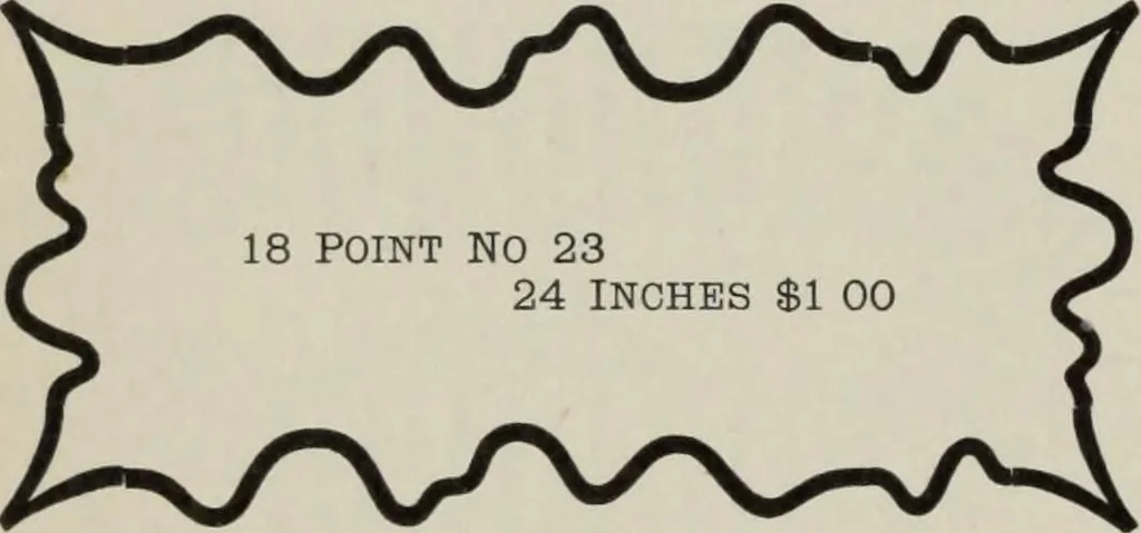 An illustration from Desk book of type specimens, borders, ornaments, brass rules and cuts : catalogue of printing machinery and printers' supplies, 1900, leaf 774