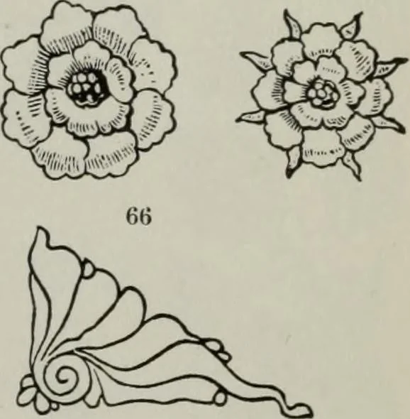 An illustration from Desk book of type specimens, borders, ornaments, brass rules and cuts : catalogue of printing machinery and printers' supplies, 1900, leaf 815
