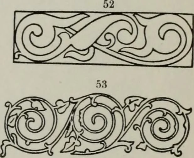 An illustration from Desk book of type specimens, borders, ornaments, brass rules and cuts : catalogue of printing machinery and printers' supplies, 1900, leaf 815
