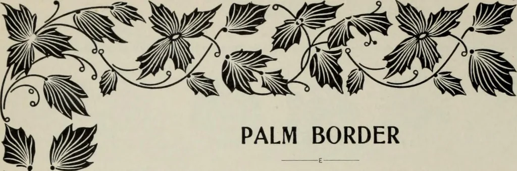 An illustration from Desk book of type specimens, borders, ornaments, brass rules and cuts : catalogue of printing machinery and printers' supplies, 1900, leaf 816