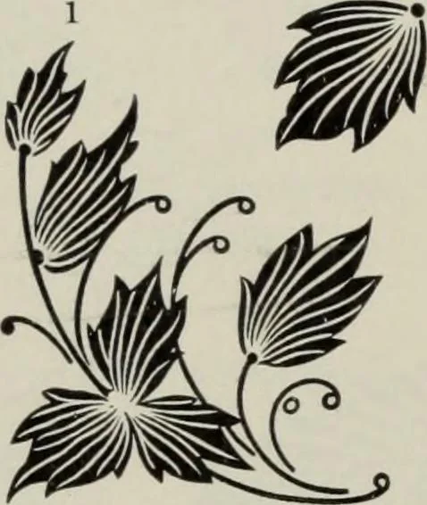 An illustration from Desk book of type specimens, borders, ornaments, brass rules and cuts : catalogue of printing machinery and printers' supplies, 1900, leaf 816