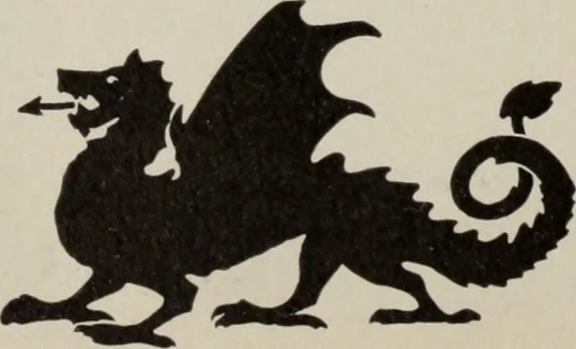 An illustration from Desk book of type specimens, borders, ornaments, brass rules and cuts : catalogue of printing machinery and printers' supplies, 1900, leaf 824