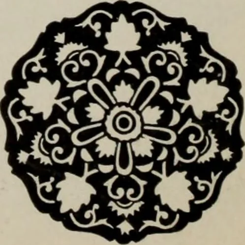 An illustration from Desk book of type specimens, borders, ornaments, brass rules and cuts : catalogue of printing machinery and printers' supplies, 1900, leaf 824