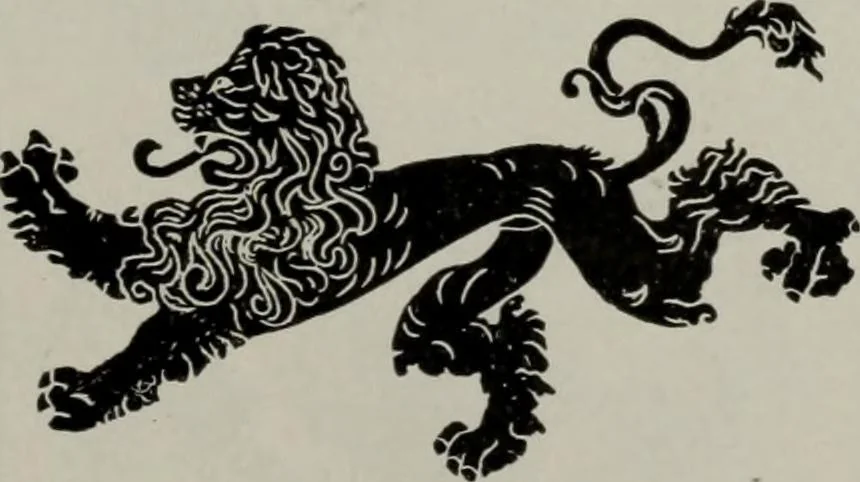 An illustration from Desk book of type specimens, borders, ornaments, brass rules and cuts : catalogue of printing machinery and printers' supplies, 1900, leaf 825