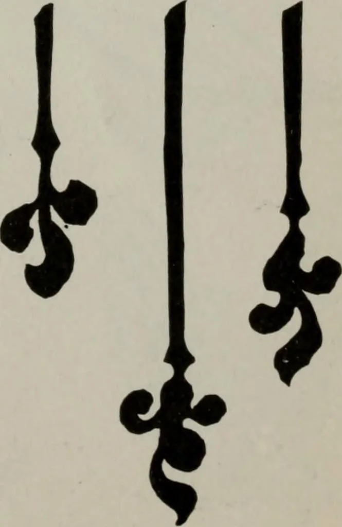 An illustration from Desk book of type specimens, borders, ornaments, brass rules and cuts : catalogue of printing machinery and printers' supplies, 1900, leaf 827