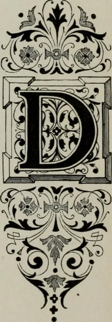 An illustration from Desk book of type specimens, borders, ornaments, brass rules and cuts : catalogue of printing machinery and printers' supplies, 1900, leaf 844