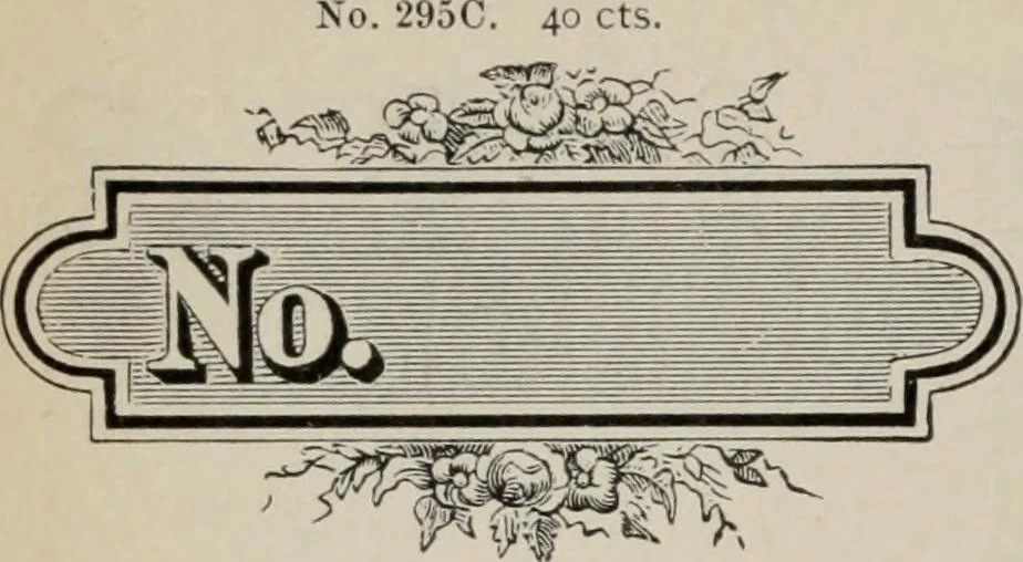 An illustration from Desk book of type specimens, borders, ornaments, brass rules and cuts : catalogue of printing machinery and printers' supplies, 1900, leaf 871