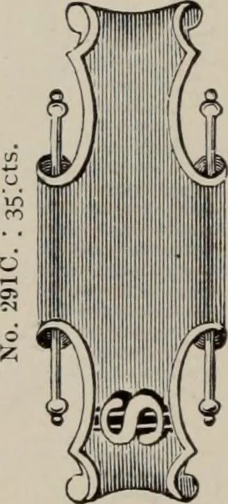 An illustration from Desk book of type specimens, borders, ornaments, brass rules and cuts : catalogue of printing machinery and printers' supplies, 1900, leaf 871