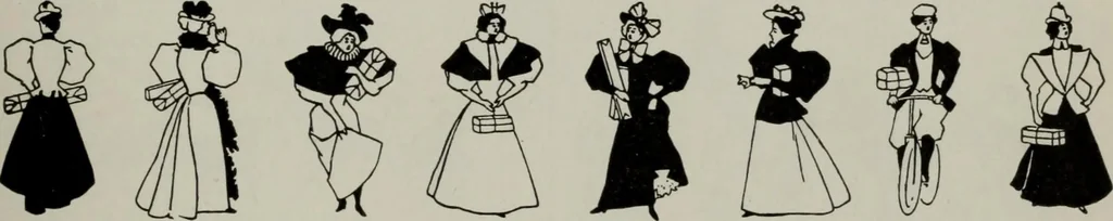 An illustration from Desk book of type specimens, borders, ornaments, brass rules and cuts : catalogue of printing machinery and printers' supplies, 1900, leaf 878