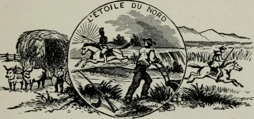An illustration from Desk book of type specimens, borders, ornaments, brass rules and cuts : catalogue of printing machinery and printers' supplies, 1900, leaf 884
