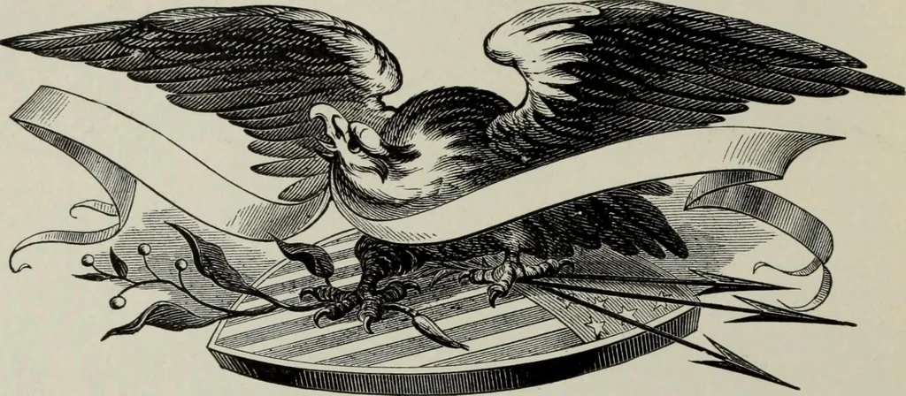 An illustration from Desk book of type specimens, borders, ornaments, brass rules and cuts : catalogue of printing machinery and printers' supplies, 1900, leaf 885
