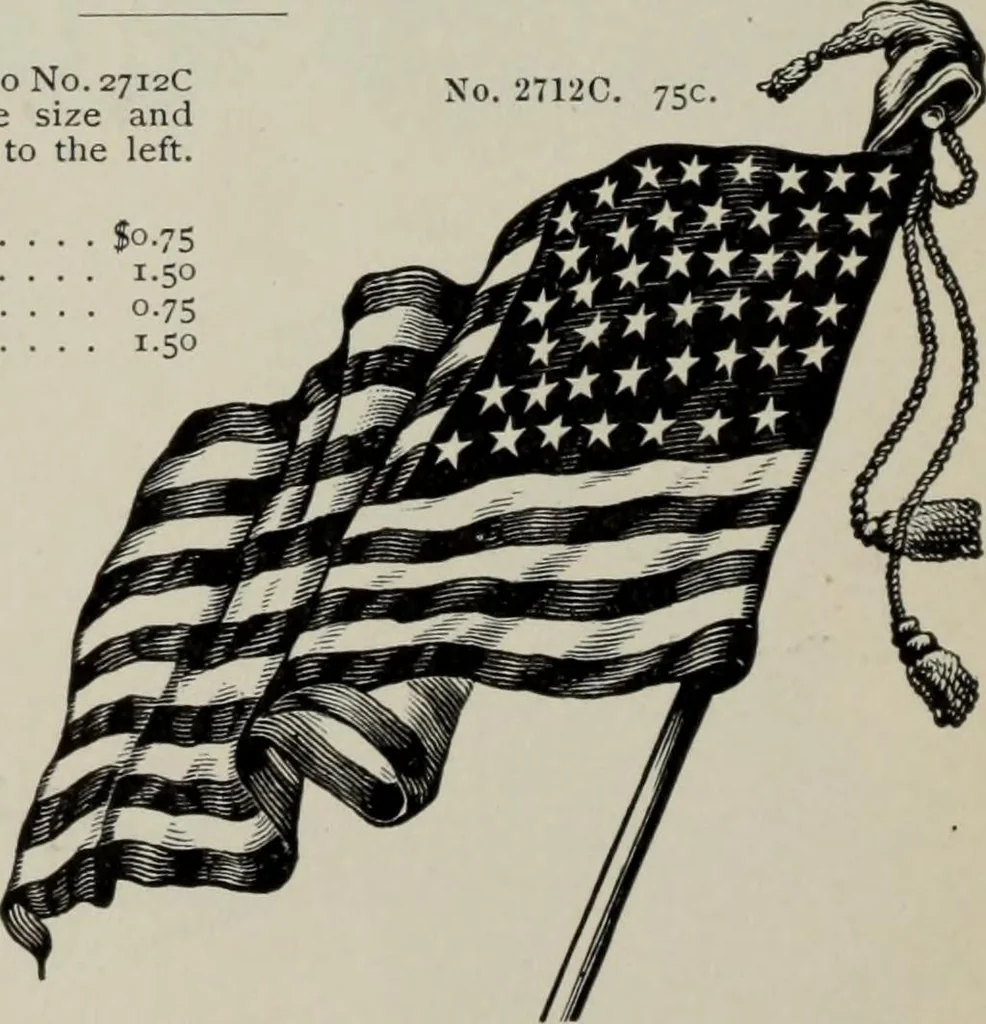 An illustration from Desk book of type specimens, borders, ornaments, brass rules and cuts : catalogue of printing machinery and printers' supplies, 1900, leaf 887