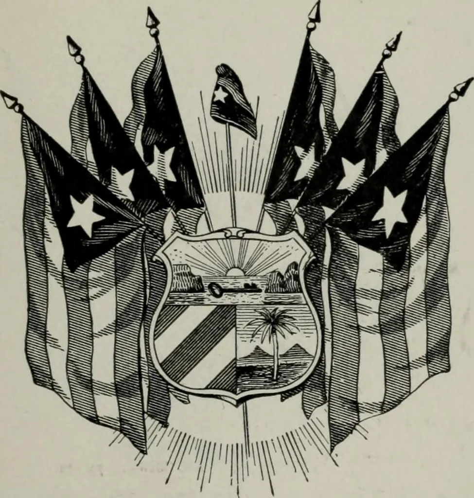 An illustration from Desk book of type specimens, borders, ornaments, brass rules and cuts : catalogue of printing machinery and printers' supplies, 1900, leaf 888