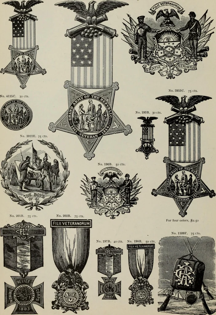 An illustration from Desk book of type specimens, borders, ornaments, brass rules and cuts : catalogue of printing machinery and printers' supplies, 1900, leaf 889