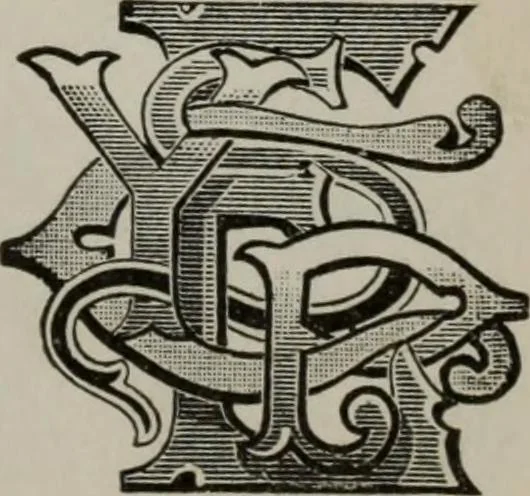 An illustration from Desk book of type specimens, borders, ornaments, brass rules and cuts : catalogue of printing machinery and printers' supplies, 1900, leaf 892