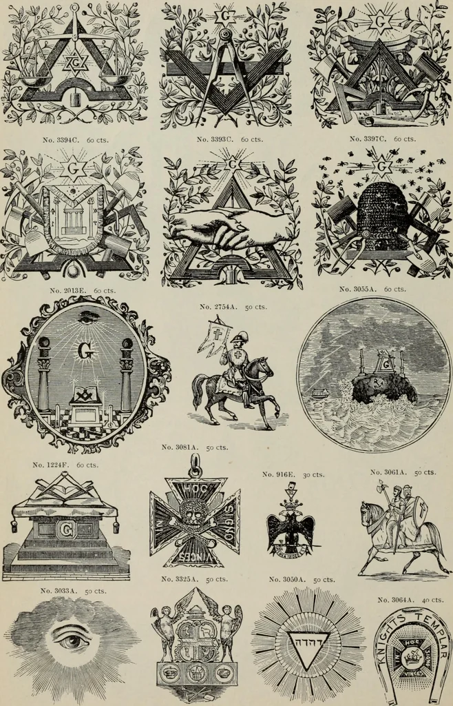 An illustration from Desk book of type specimens, borders, ornaments, brass rules and cuts : catalogue of printing machinery and printers' supplies, 1900, leaf 897