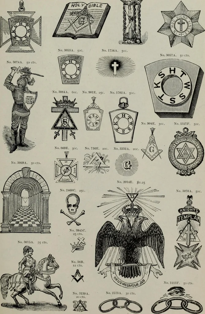 An illustration from Desk book of type specimens, borders, ornaments, brass rules and cuts : catalogue of printing machinery and printers' supplies, 1900, leaf 898