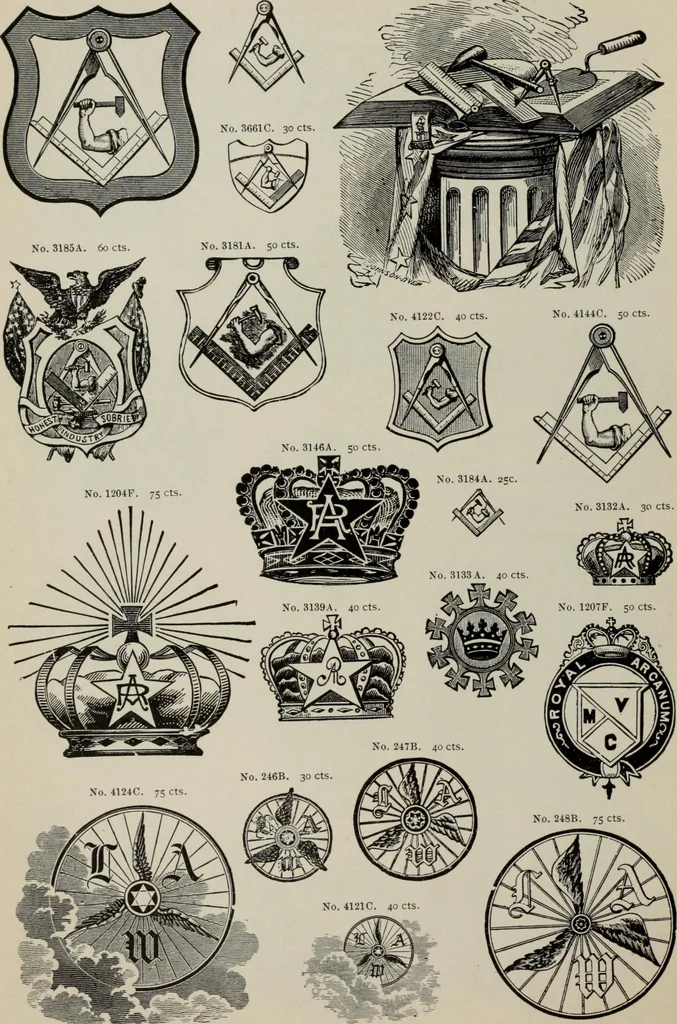 An illustration from Desk book of type specimens, borders, ornaments, brass rules and cuts : catalogue of printing machinery and printers' supplies, 1900, leaf 903