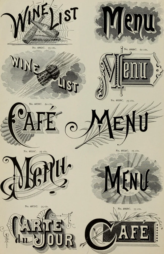 An illustration from Desk book of type specimens, borders, ornaments, brass rules and cuts : catalogue of printing machinery and printers' supplies, 1900, leaf 929