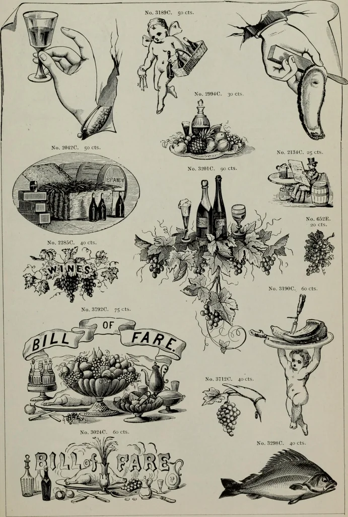 An illustration from Desk book of type specimens, borders, ornaments, brass rules and cuts : catalogue of printing machinery and printers' supplies, 1900, leaf 930