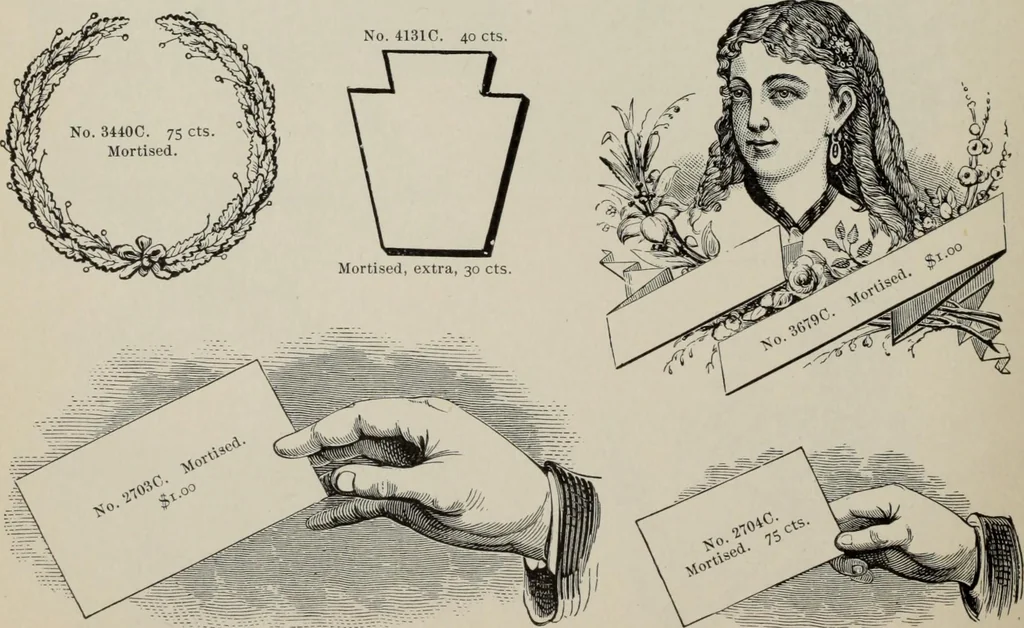 An illustration from Desk book of type specimens, borders, ornaments, brass rules and cuts : catalogue of printing machinery and printers' supplies, 1900, leaf 933