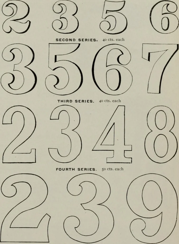 An illustration from Desk book of type specimens, borders, ornaments, brass rules and cuts : catalogue of printing machinery and printers' supplies, 1900, leaf 934
