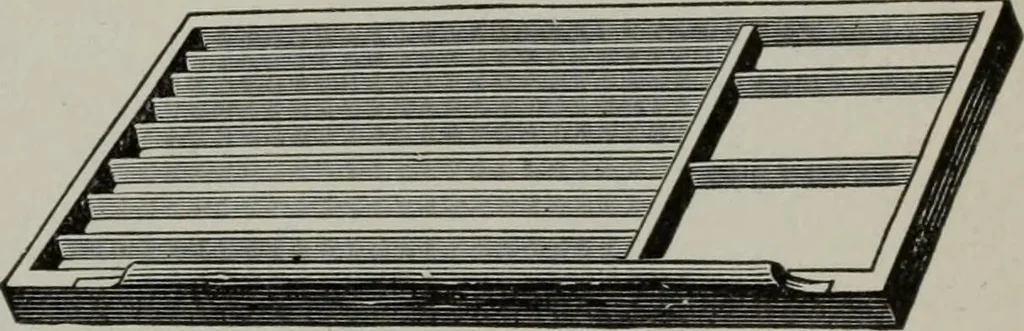 An illustration from Desk book of type specimens, borders, ornaments, brass rules and cuts : catalogue of printing machinery and printers' supplies, 1900, leaf 994