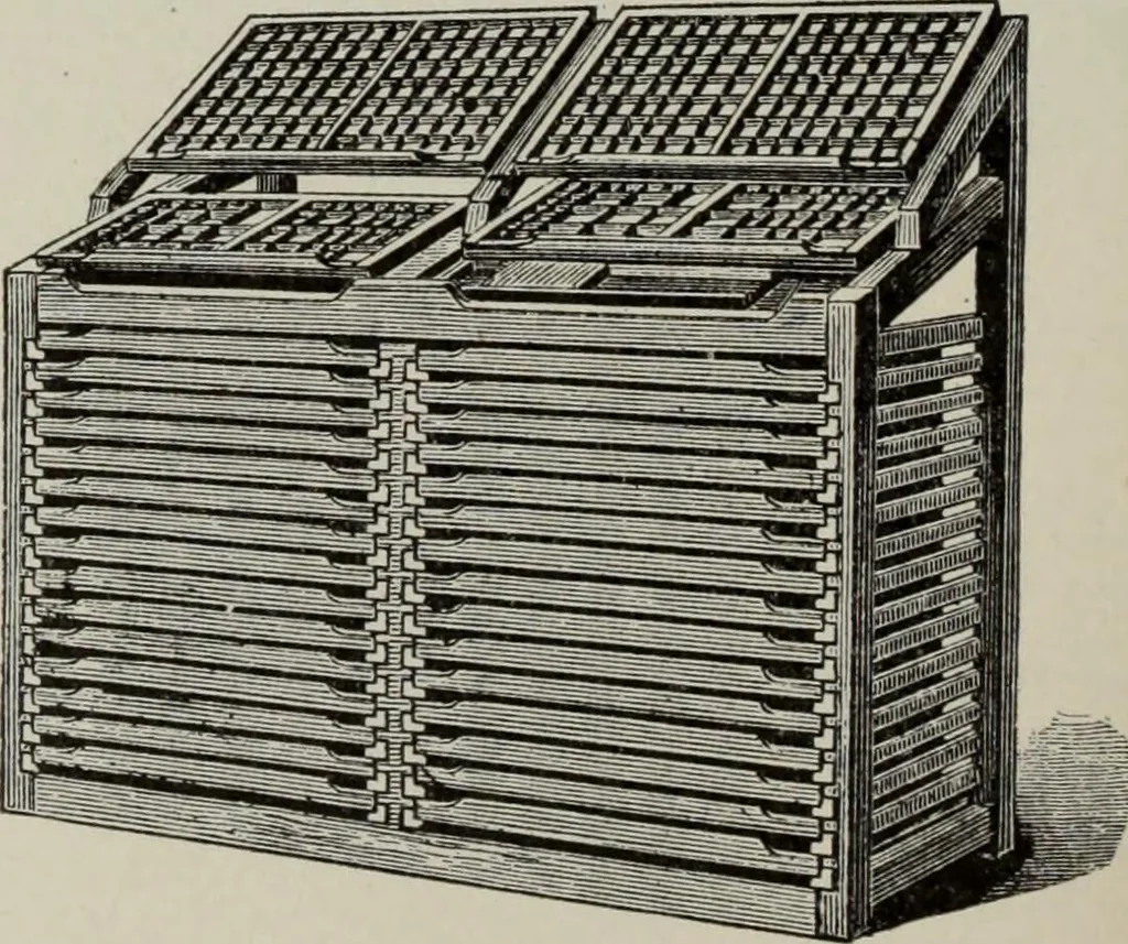 An illustration from Desk book of type specimens, borders, ornaments, brass rules and cuts : catalogue of printing machinery and printers' supplies, 1900, leaf 997